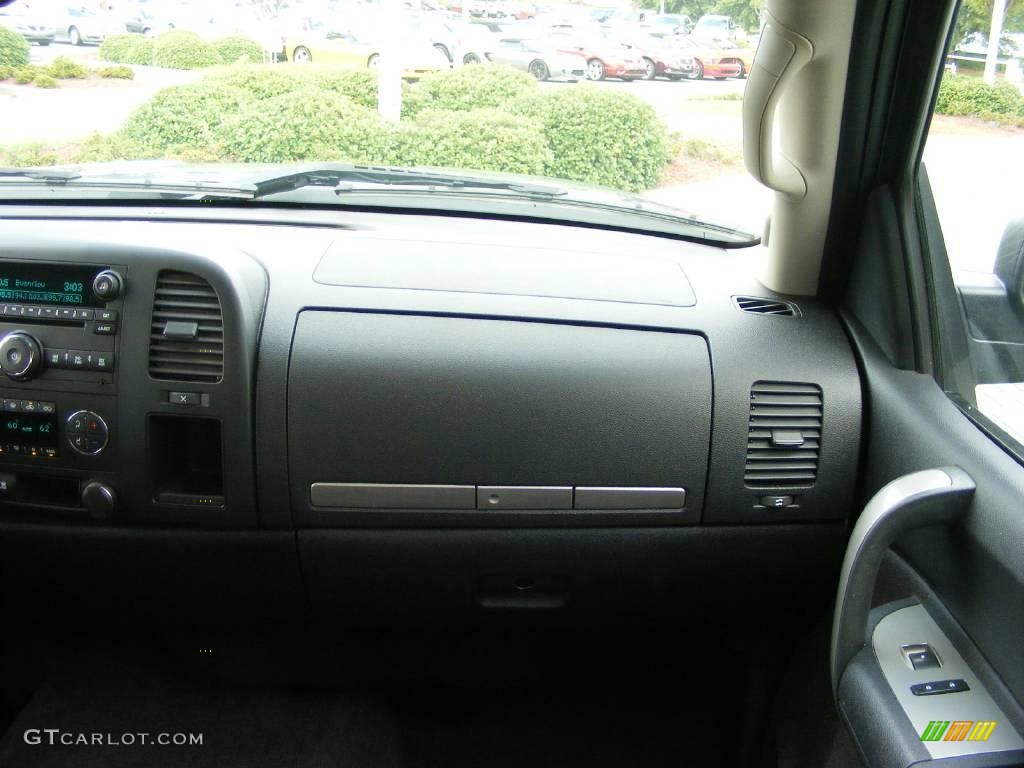 2008 Sierra 1500 SLE Crew Cab 4x4 - Stealth Gray Metallic / Dark Titanium photo #23