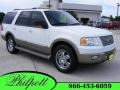 2003 Oxford White Ford Expedition Eddie Bauer  photo #1