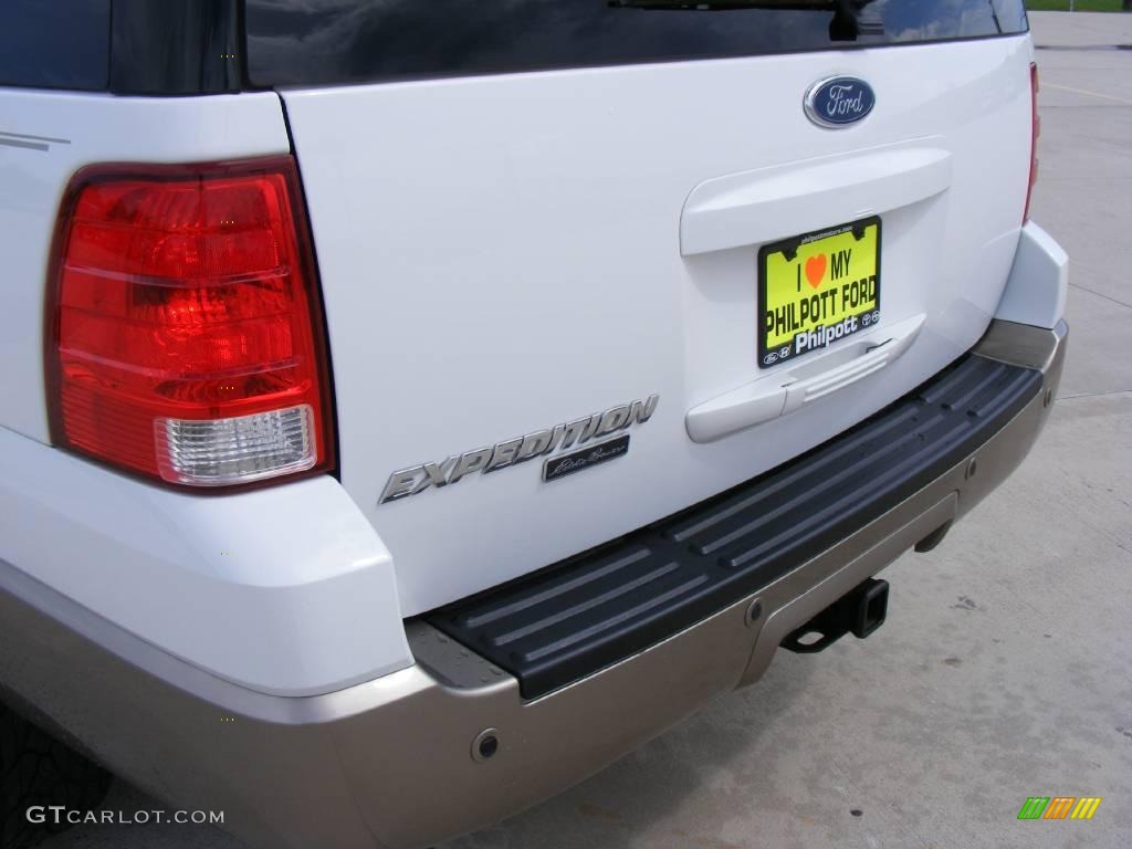 2003 Expedition Eddie Bauer - Oxford White / Medium Parchment photo #18