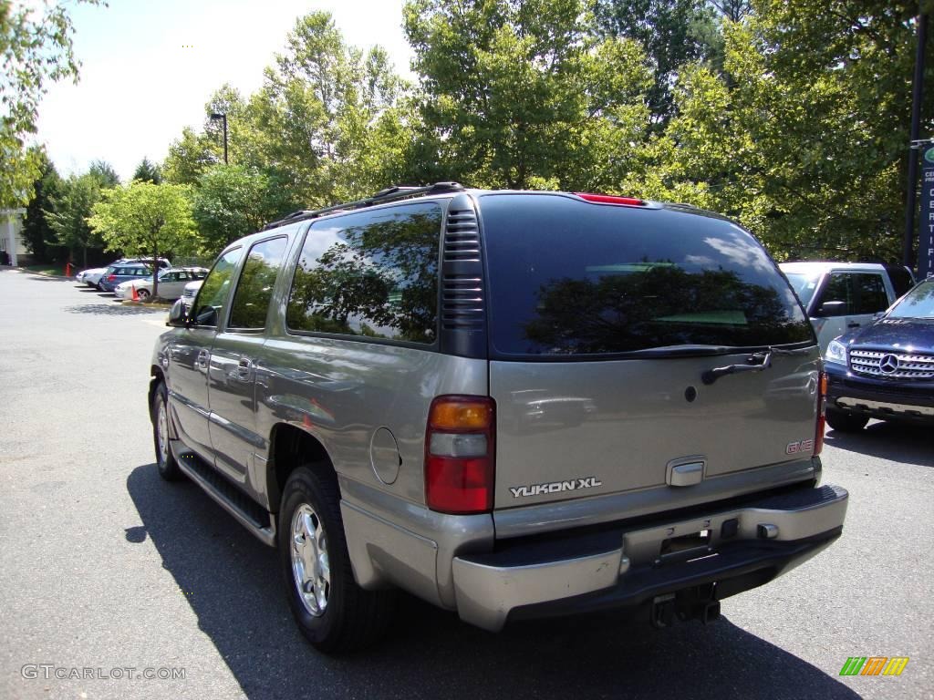 2003 Yukon XL Denali AWD - Pewter Metallic / Sandstone photo #7