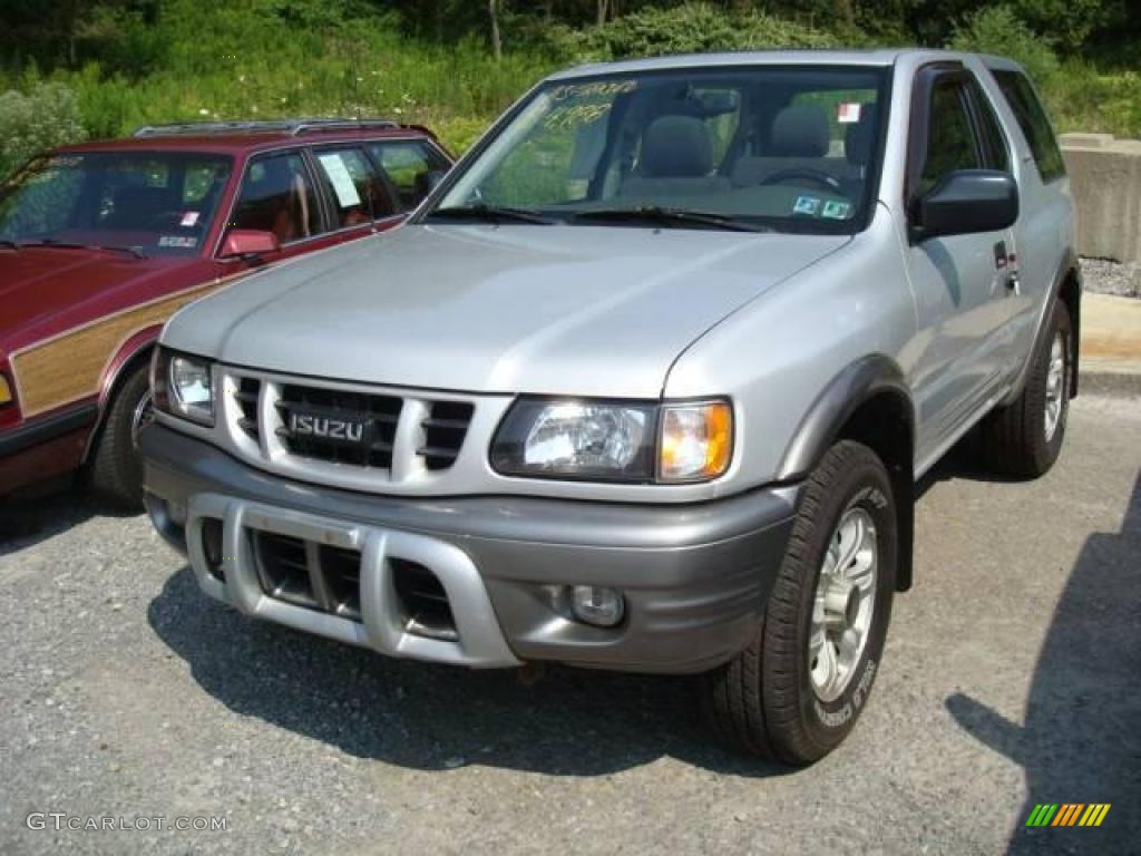 2001 Rodeo Sport S 4WD - Bright Silver Metallic / Gray photo #5