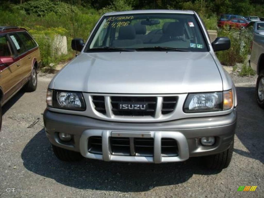 2001 Rodeo Sport S 4WD - Bright Silver Metallic / Gray photo #6