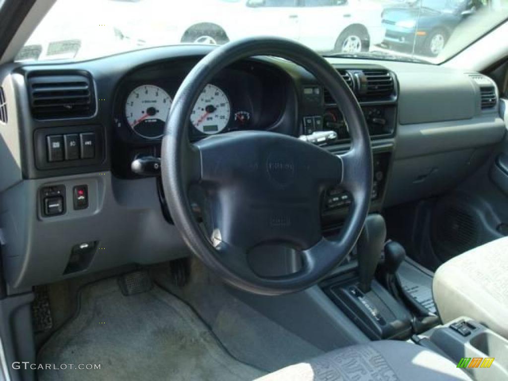 2001 Rodeo Sport S 4WD - Bright Silver Metallic / Gray photo #10