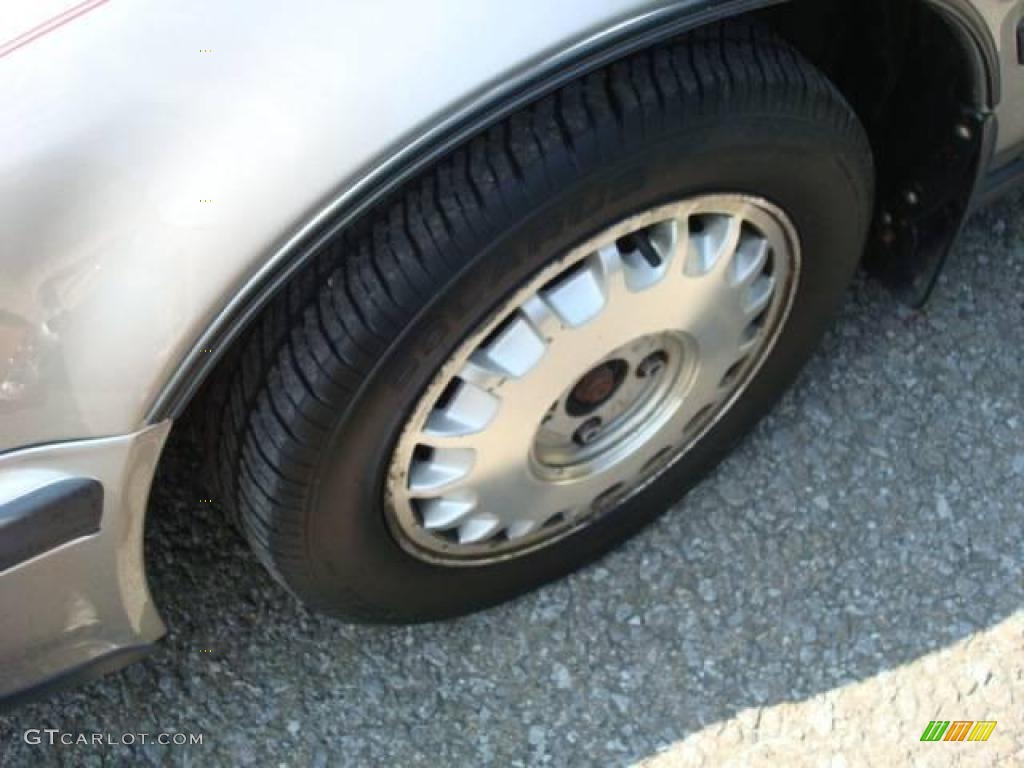 1991 Accord EX Coupe - Pewter Gray Metallic / Burgundy photo #3
