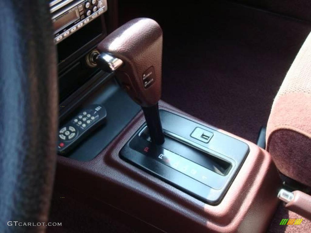 1991 Accord EX Coupe - Pewter Gray Metallic / Burgundy photo #8