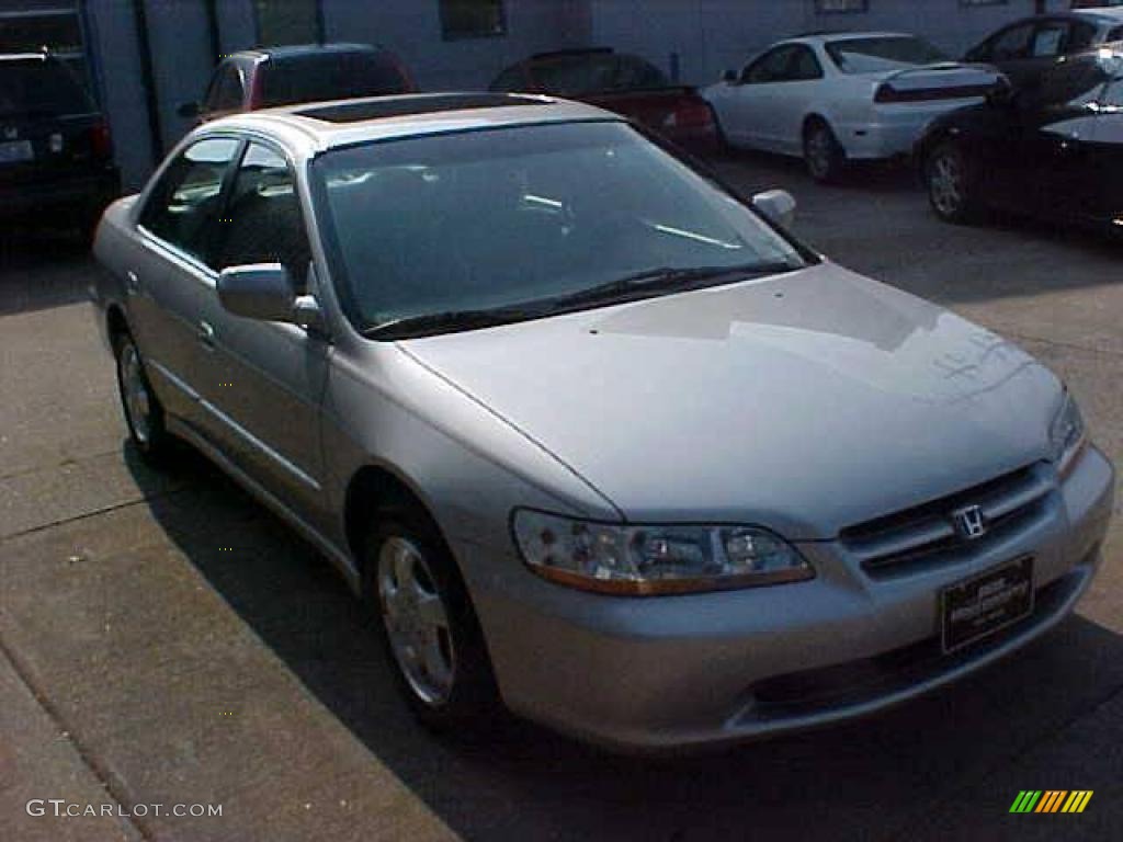 1999 Accord EX Sedan - Heather Mist Metallic / Ivory photo #4
