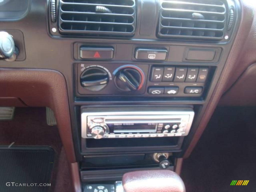1991 Accord EX Coupe - Pewter Gray Metallic / Burgundy photo #13