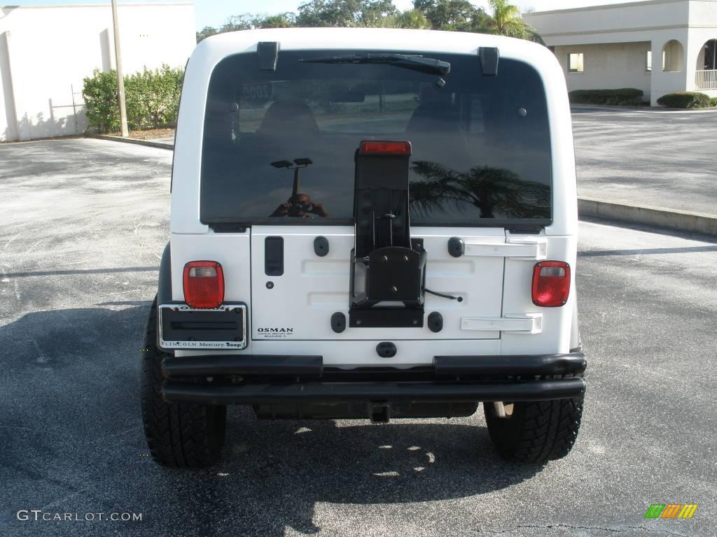 2000 Wrangler Sport 4x4 - Stone White / Agate photo #4
