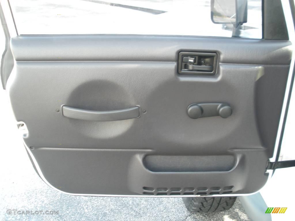 2000 Wrangler Sport 4x4 - Stone White / Agate photo #12