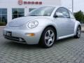 Reflex Silver Metallic 2002 Volkswagen New Beetle Sport 1.8T Coupe