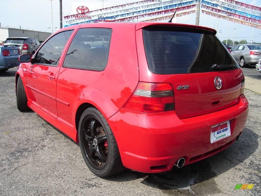 2004 R32  - Tornado Red / Anthracite/Black photo #3