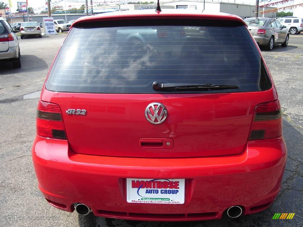 2004 R32  - Tornado Red / Anthracite/Black photo #4