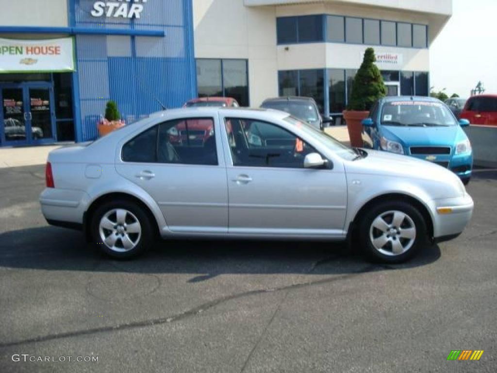 2003 Jetta GLS TDI Sedan - Reflex Silver Metallic / Black photo #2