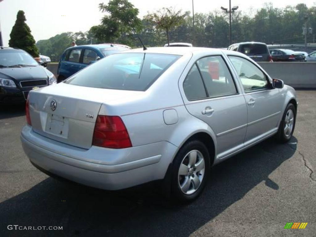 2003 Jetta GLS TDI Sedan - Reflex Silver Metallic / Black photo #3