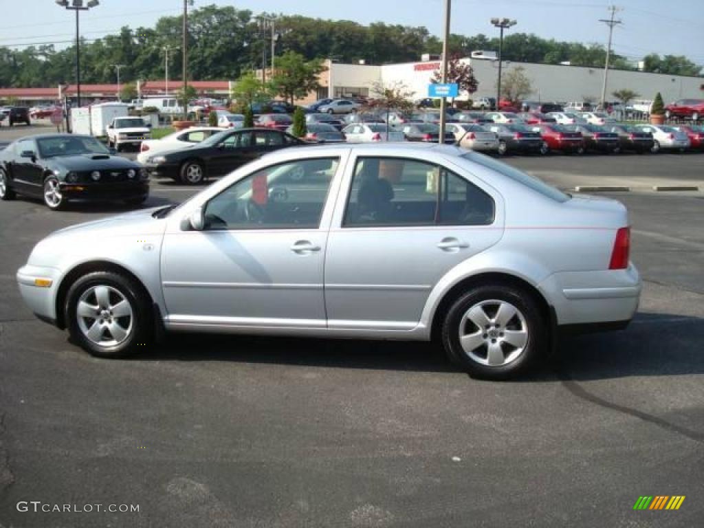 2003 Jetta GLS TDI Sedan - Reflex Silver Metallic / Black photo #6