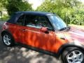 2006 Hot Orange Metallic Mini Cooper Convertible  photo #11