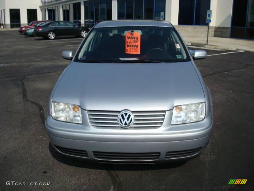 2003 Jetta GLS TDI Sedan - Reflex Silver Metallic / Black photo #8