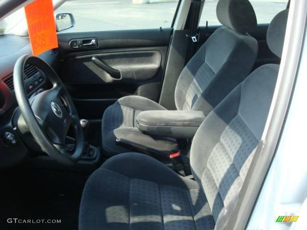 2003 Jetta GLS TDI Sedan - Reflex Silver Metallic / Black photo #10