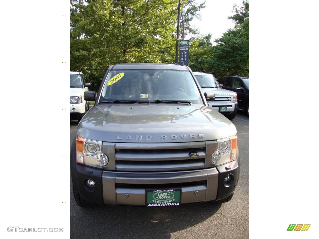 2007 LR3 V8 SE - Stornoway Grey Metallic / Ebony Black photo #1