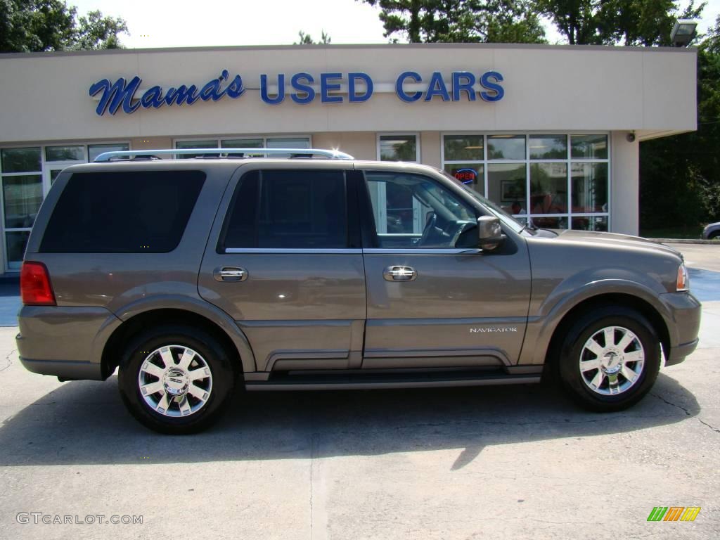 2003 Navigator Luxury - Mineral Grey Metallic / Black photo #1