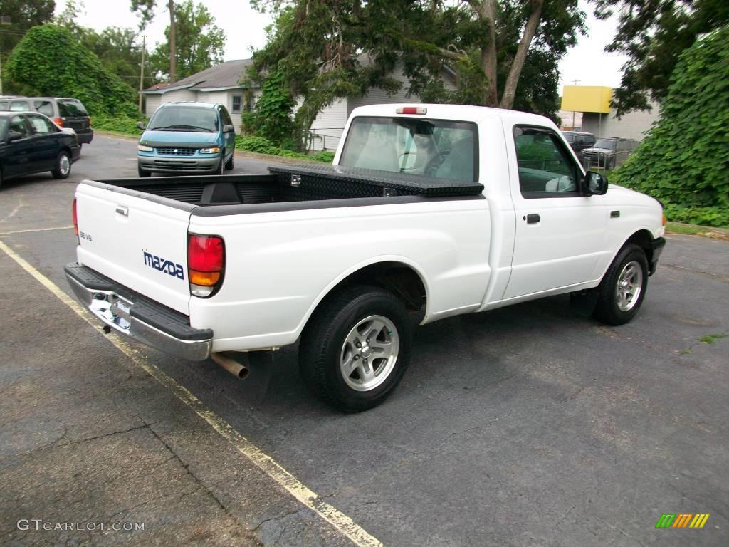 2000 B-Series Truck B3000 SE Regular Cab - Oxford White / Gray photo #3