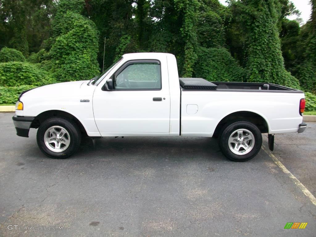 2000 B-Series Truck B3000 SE Regular Cab - Oxford White / Gray photo #6