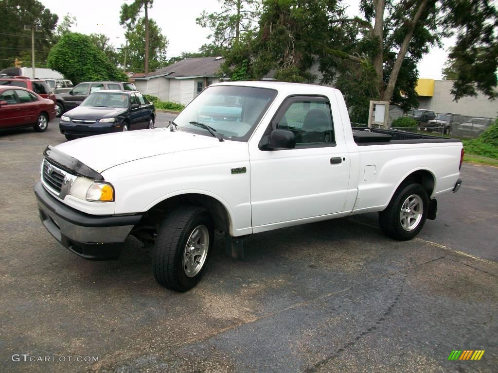 2000 B-Series Truck B3000 SE Regular Cab - Oxford White / Gray photo #7
