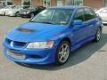 2003 Blue By You Mitsubishi Lancer Evolution VIII  photo #3