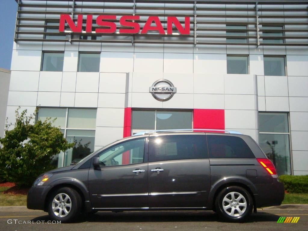 2007 Quest 3.5 SL - Smoke Gray Metallic / Gray photo #5