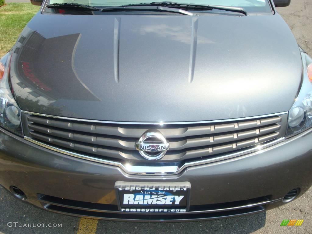 2007 Quest 3.5 SL - Smoke Gray Metallic / Gray photo #14