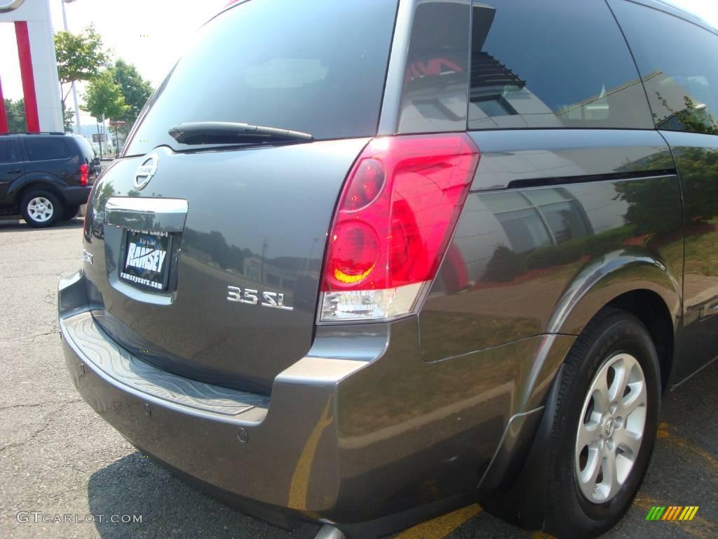2007 Quest 3.5 SL - Smoke Gray Metallic / Gray photo #19