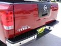 2008 Red Brawn Nissan Titan XE Crew Cab  photo #16