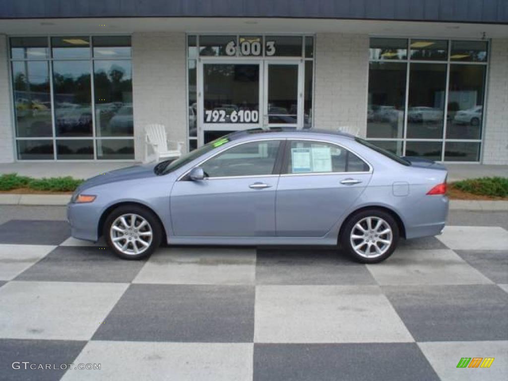 2006 TSX Sedan - Glacier Blue Metallic / Ebony Black photo #1