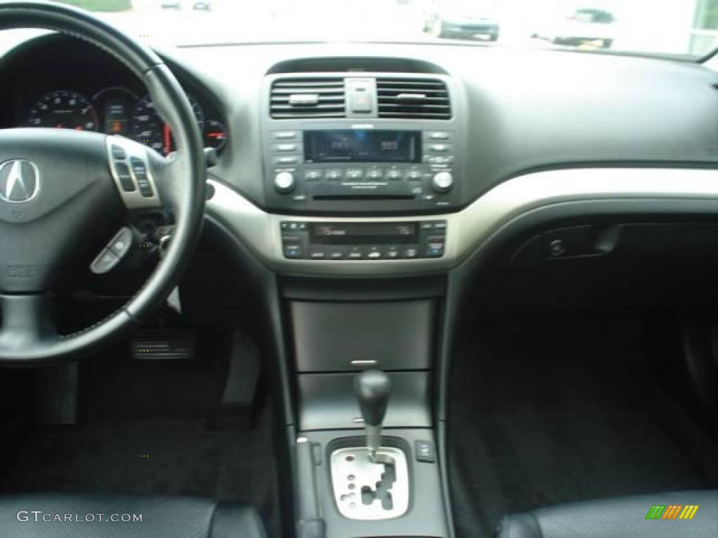 2006 TSX Sedan - Glacier Blue Metallic / Ebony Black photo #7
