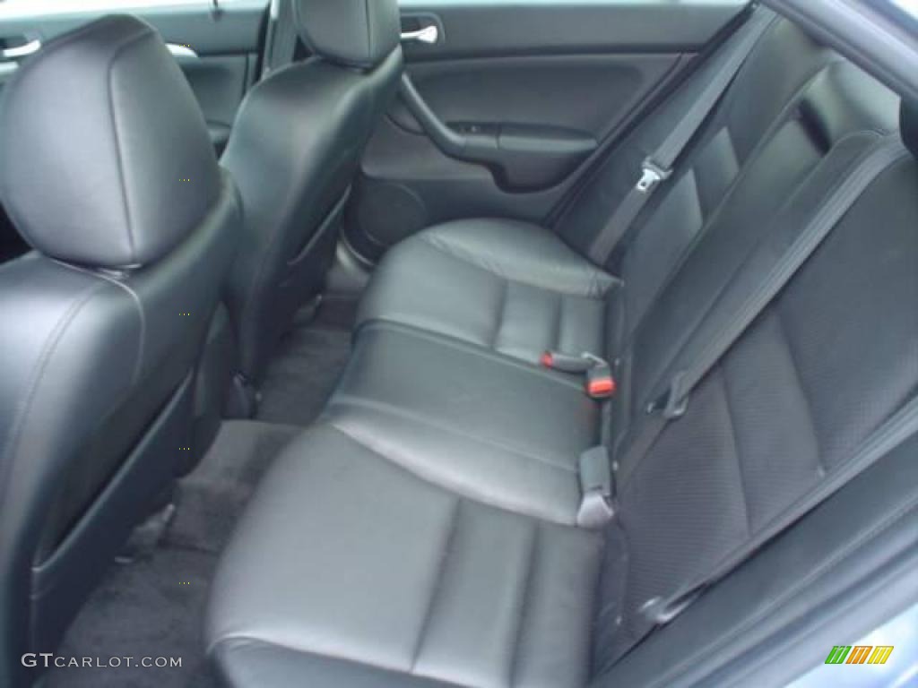 2006 TSX Sedan - Glacier Blue Metallic / Ebony Black photo #8