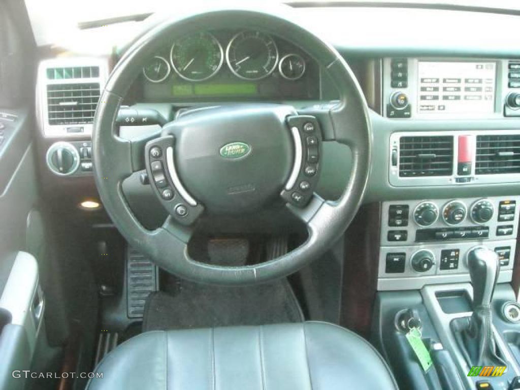 2006 Range Rover HSE - Java Black Pearl / Charcoal/Jet photo #7