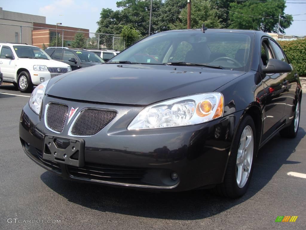 2009 G6 GT Sedan - Carbon Black Metallic / Ebony photo #1