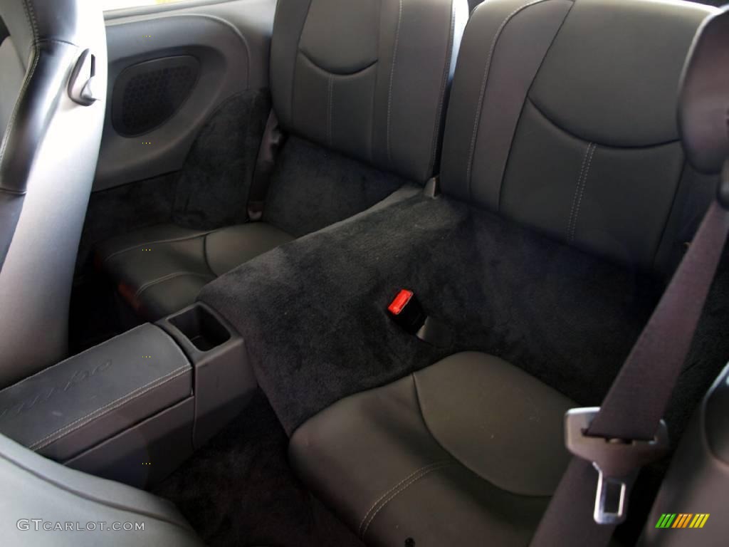 Black Full Leather Interior 2007 Porsche 911 Turbo Coupe Photo #16250447