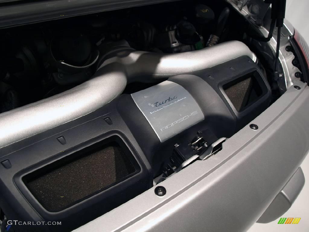 2007 911 Turbo Coupe - Arctic Silver Metallic / Black Full Leather photo #18