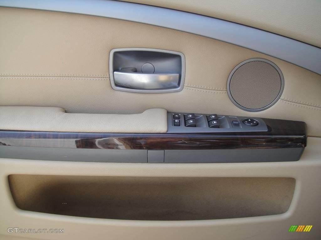 2006 7 Series 750Li Sedan - Alpine White / Dark Beige/Beige III photo #8