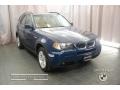 Mystic Blue Metallic - X3 3.0i Photo No. 6