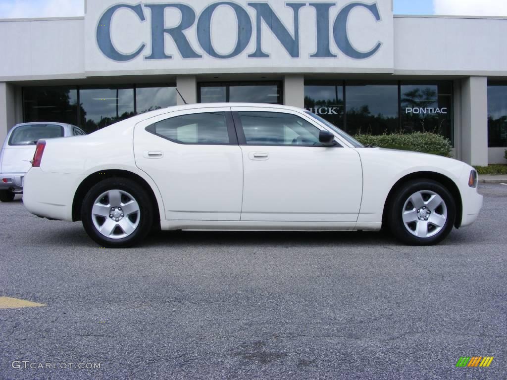 2008 Charger SE - Stone White / Dark Slate Gray photo #1