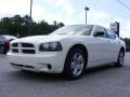 2008 Stone White Dodge Charger SE  photo #4