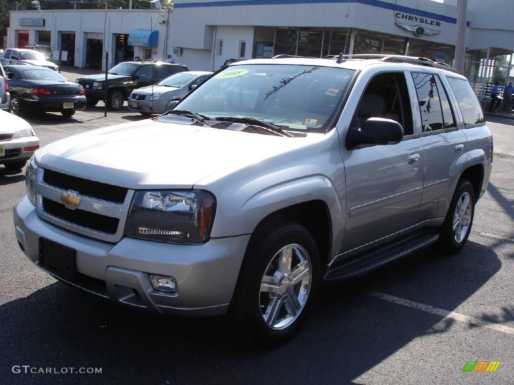 2008 TrailBlazer LT - Silverstone Metallic / Light Gray photo #1