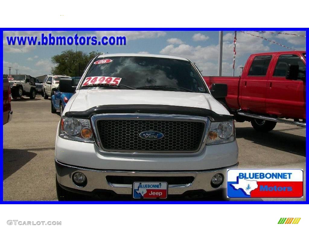 2006 F150 FX4 SuperCab 4x4 - Oxford White / Black photo #2