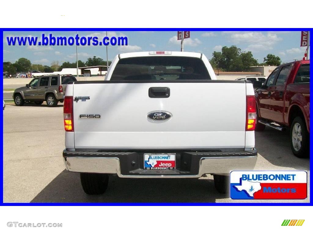 2006 F150 FX4 SuperCab 4x4 - Oxford White / Black photo #6