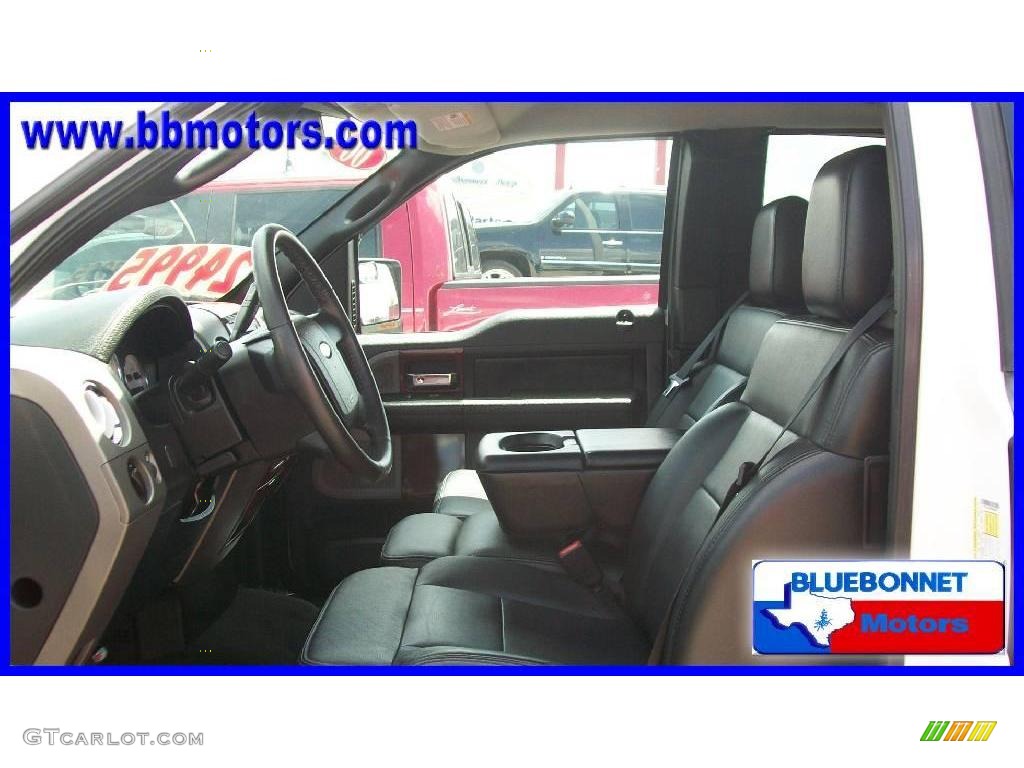 2006 F150 FX4 SuperCab 4x4 - Oxford White / Black photo #8