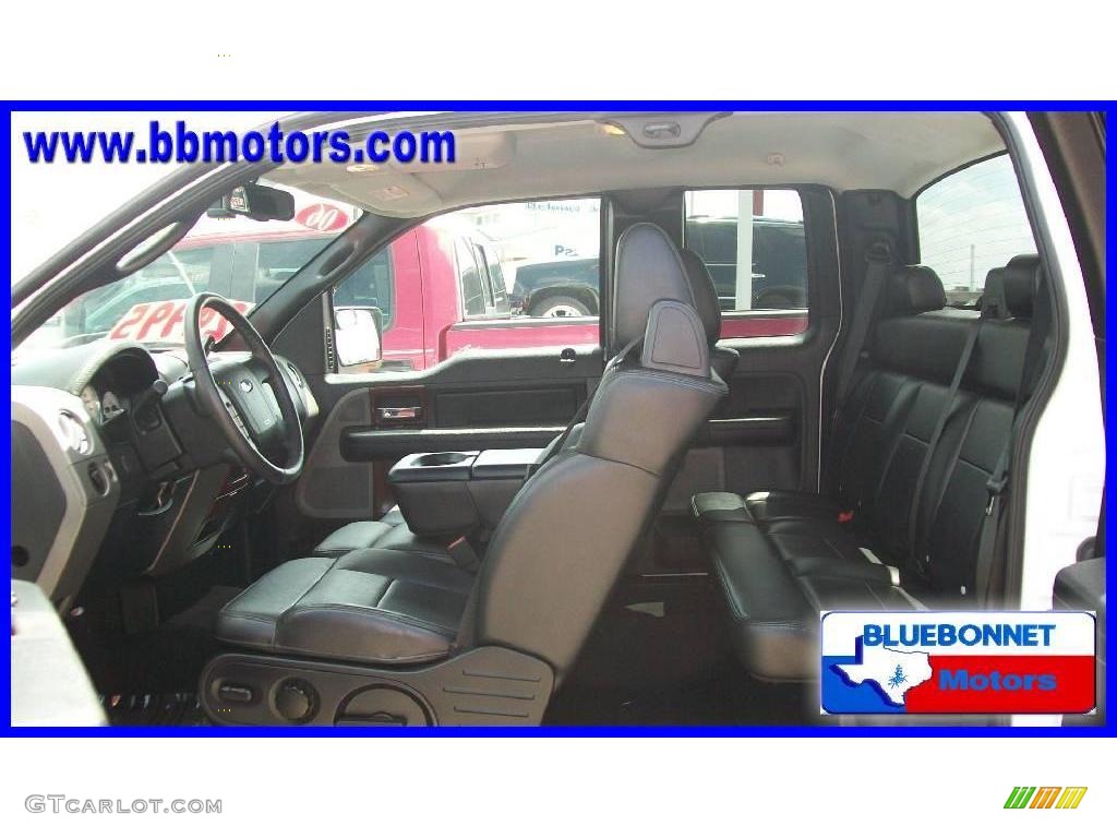 2006 F150 FX4 SuperCab 4x4 - Oxford White / Black photo #9