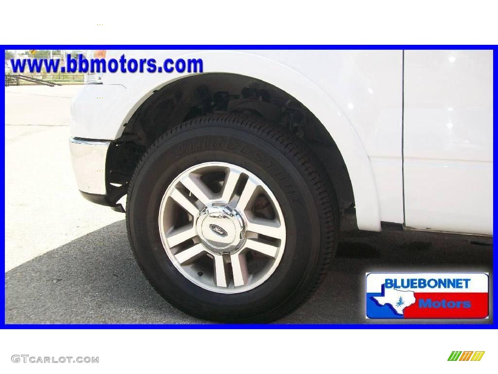 2006 F150 FX4 SuperCab 4x4 - Oxford White / Black photo #12