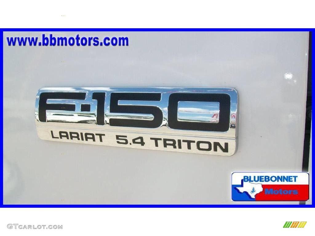 2006 F150 FX4 SuperCab 4x4 - Oxford White / Black photo #14